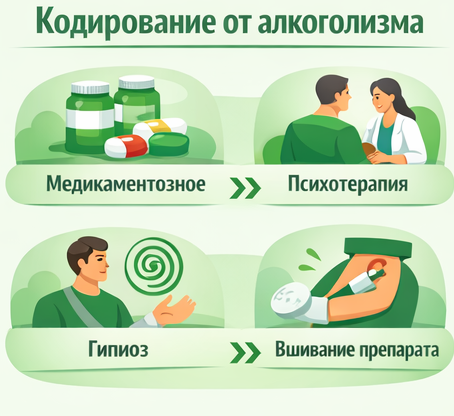 кодирование от алкоголизма в Кизеле Санати